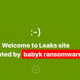 Illustration for article titled 2021s First Big Ransomware Gang Launches Sleek and Bigoted Leak Site